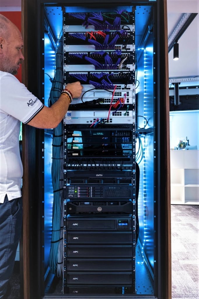 Image illustrant les services d'infogérance et de maintenance informatique illimitées offerts par ACI Technology