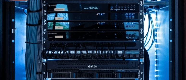 Infrastructure PRA avec serveur de sauvegarde Datto pour reprise d’activité après sinistre