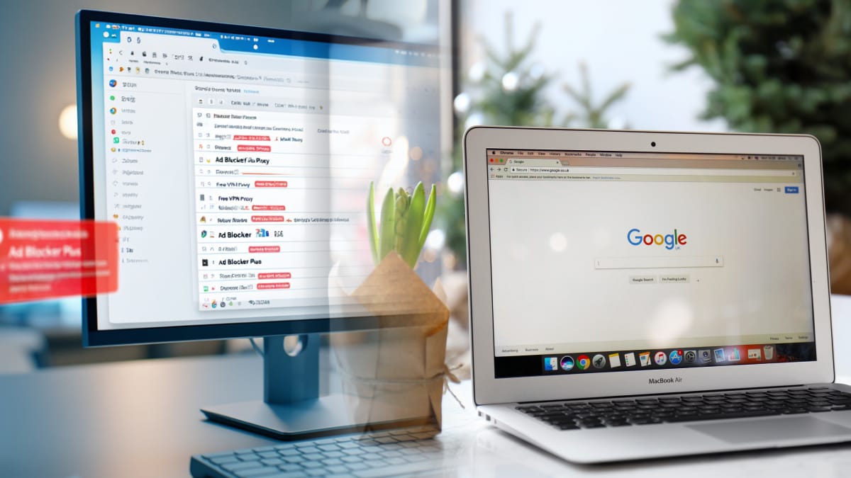Google Chrome piégée