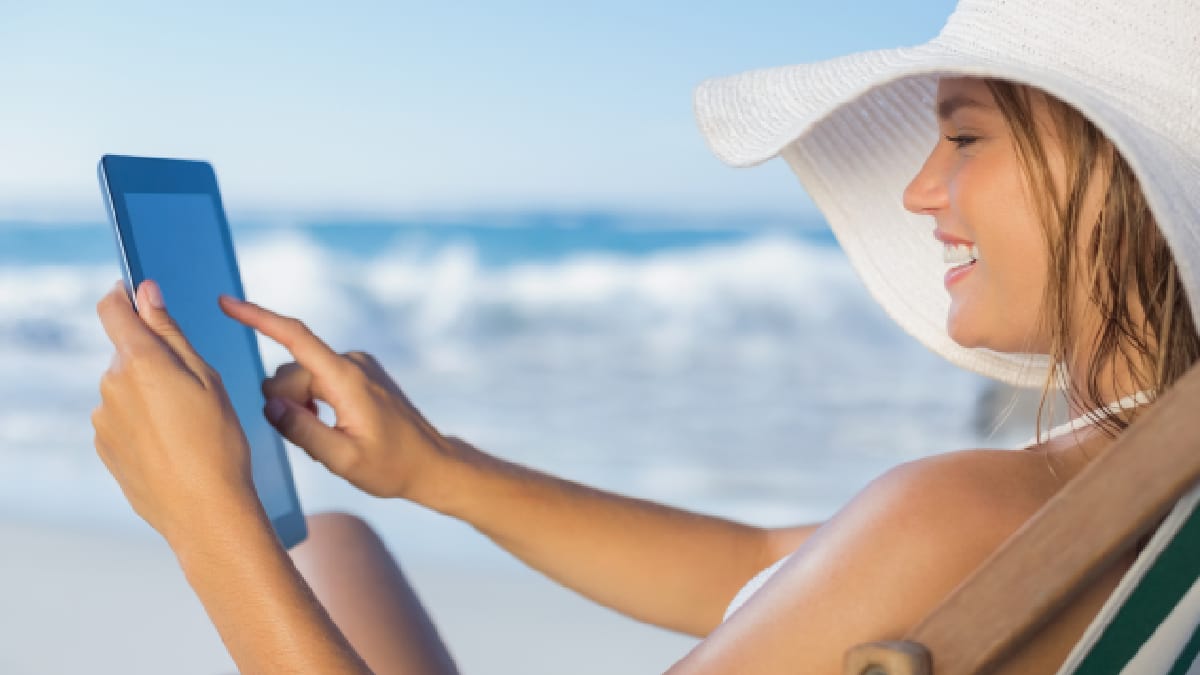 se connecter en vacances
