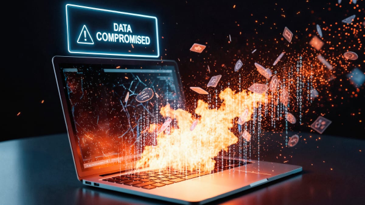 ordinateur infecté par un virus informatique